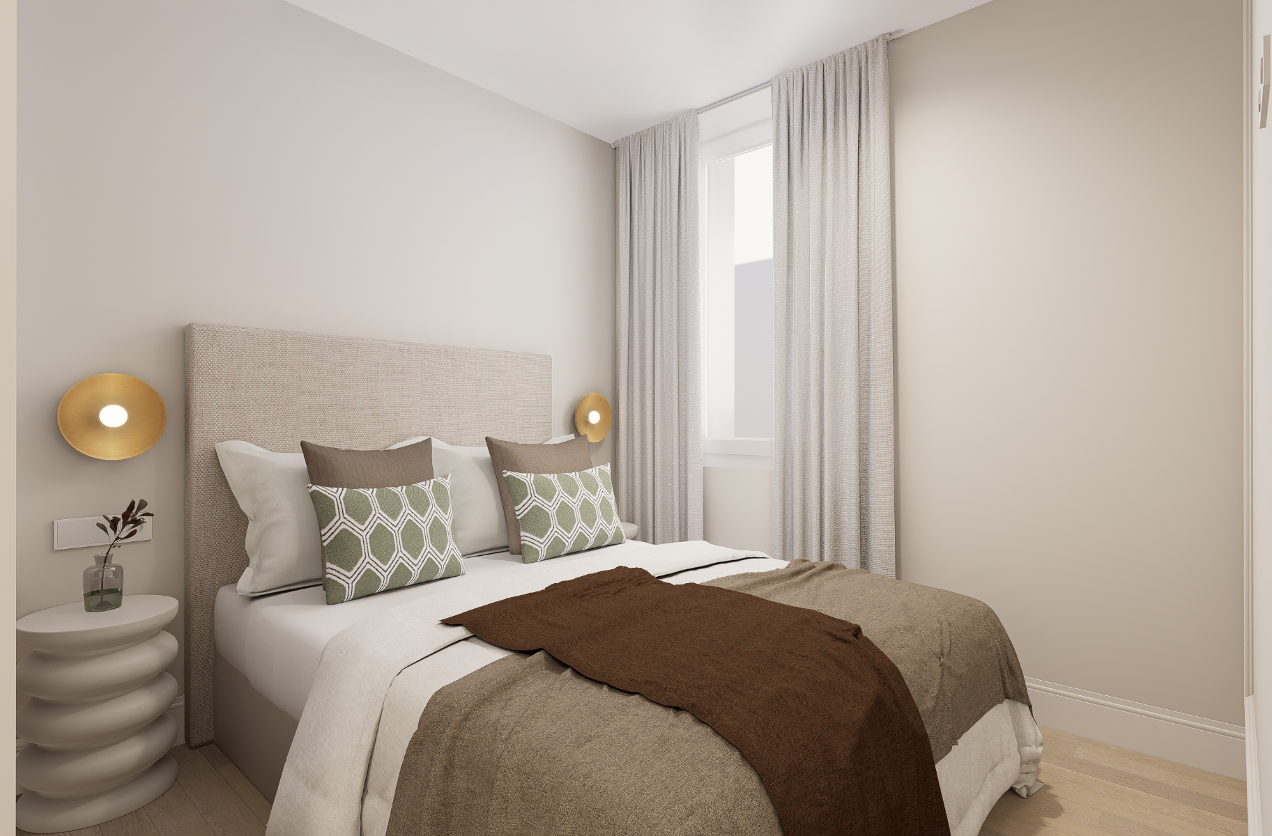 Wohnung in Madrid, Spanien 2 Schlafzimmer, 47 m2 Nr. 179899