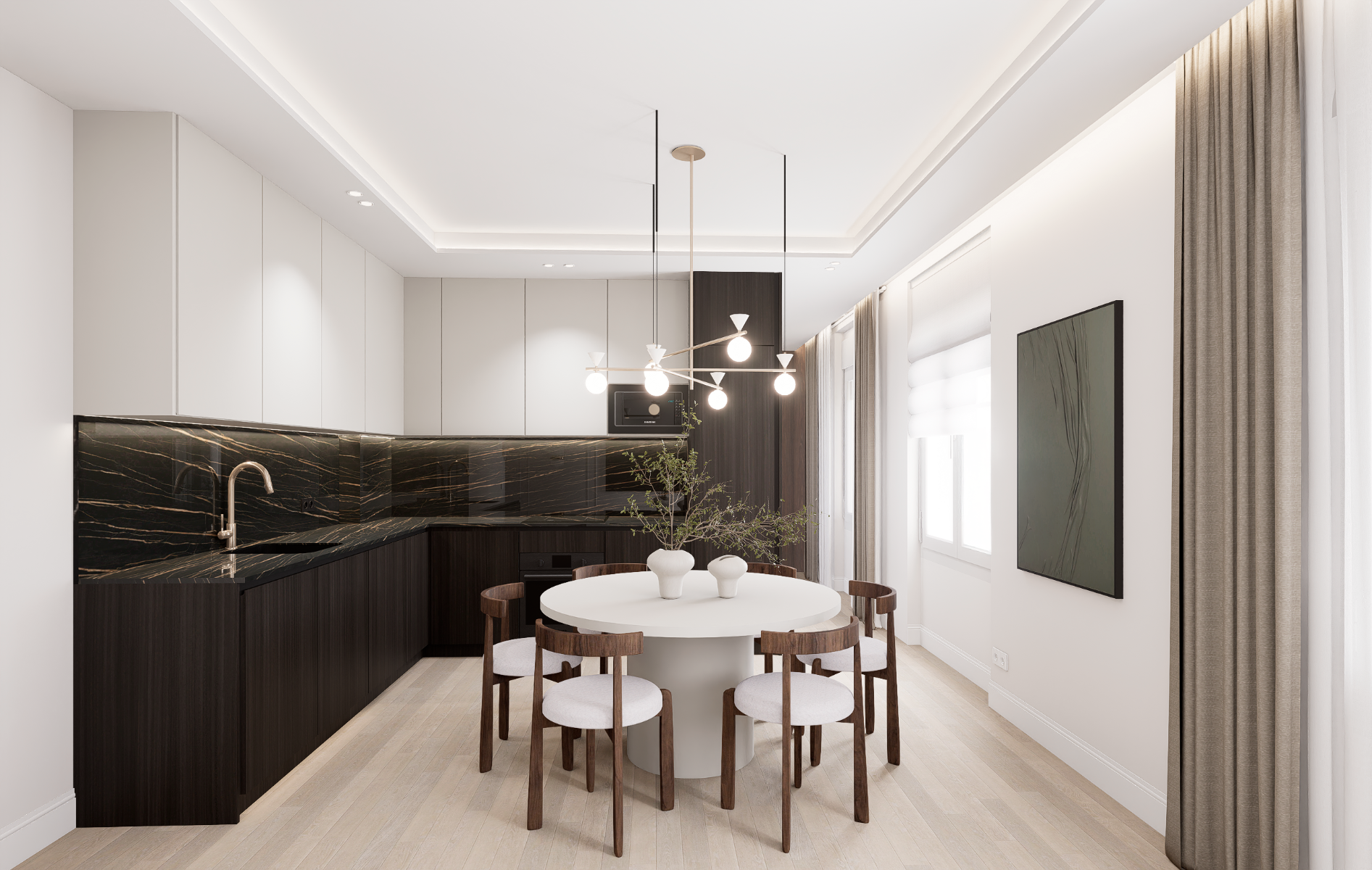 Huvila Madrid, Espanja 2 makuuhuonetta, 56 m2 No. 179900