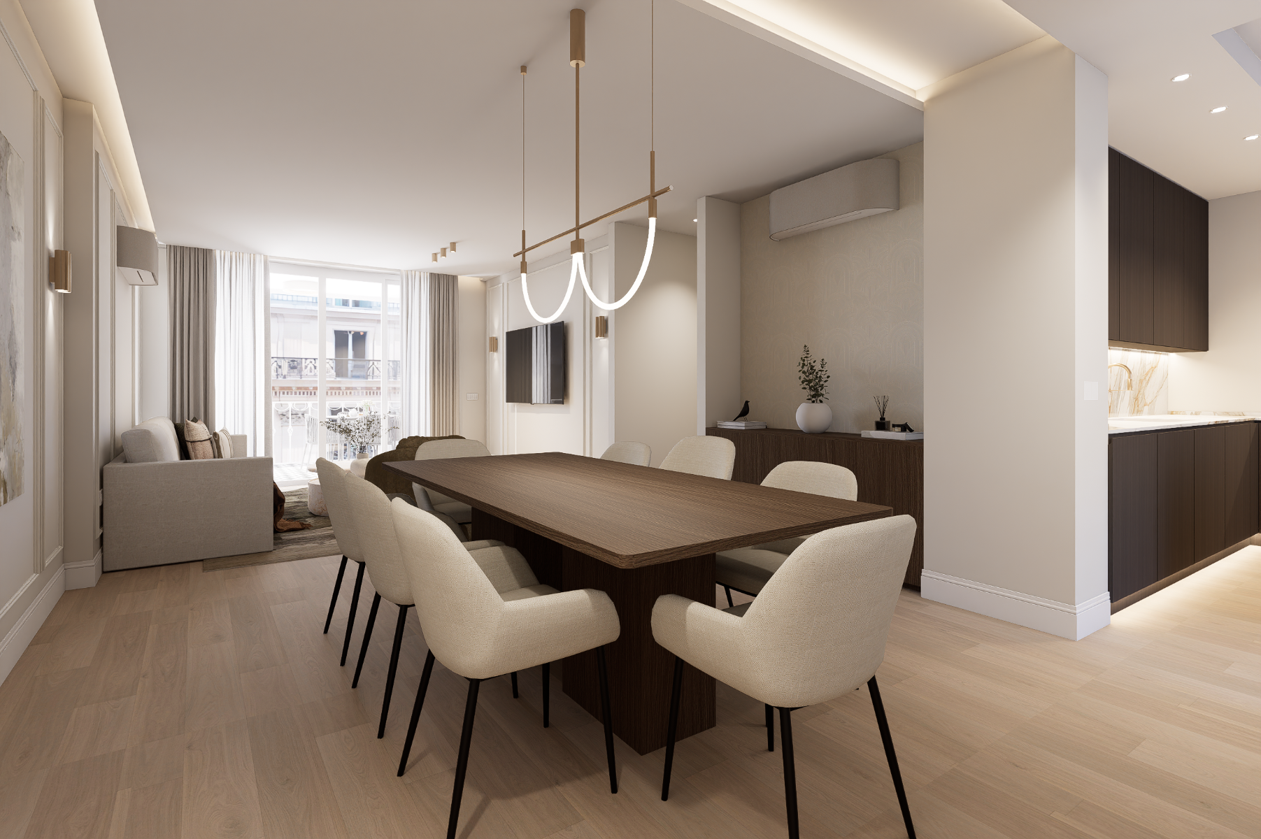 Apartment in Madrid, Spain 4 bedrooms, 157 sq.m. No. 179898