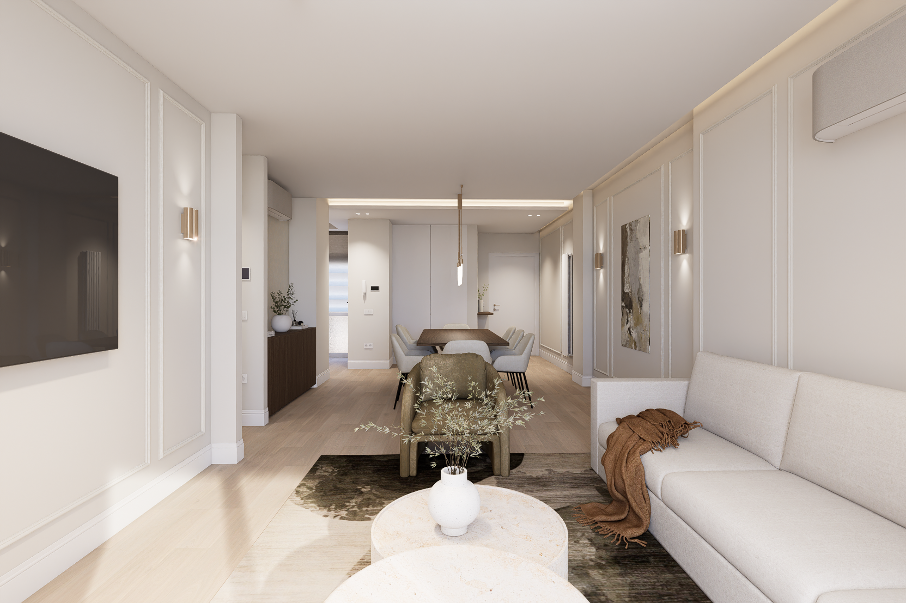 Apartment in Madrid, Spain 4 bedrooms, 157 sq.m. No. 179898