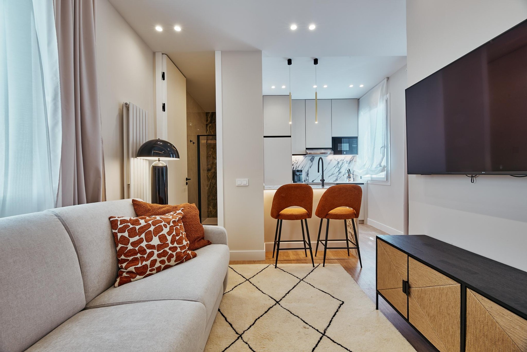 Apartment in Madrid, Spain 1 bedroom, 32 sq.m. No. 179897