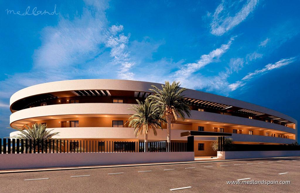 Apartment in Los Alcazares, Murcia, Spain 2 bedrooms, 74 sq.m. No. 164542