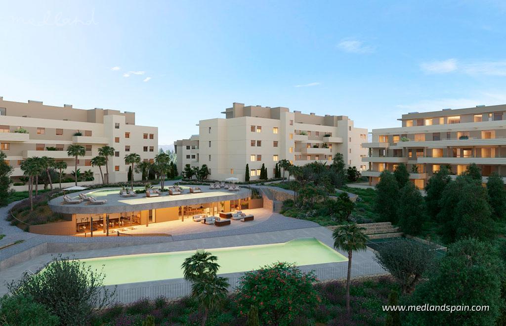 Huoneisto Mijas Costa, Malaga, Espanja 2 makuuhuonetta, 89 m2 No. 164538