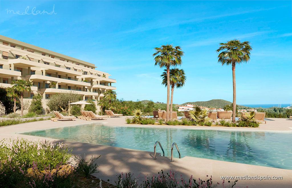 Wohnung in Mijas Costa, Malaga, Spanien 3 Schlafzimmer, 134 m2 Nr. 164539
