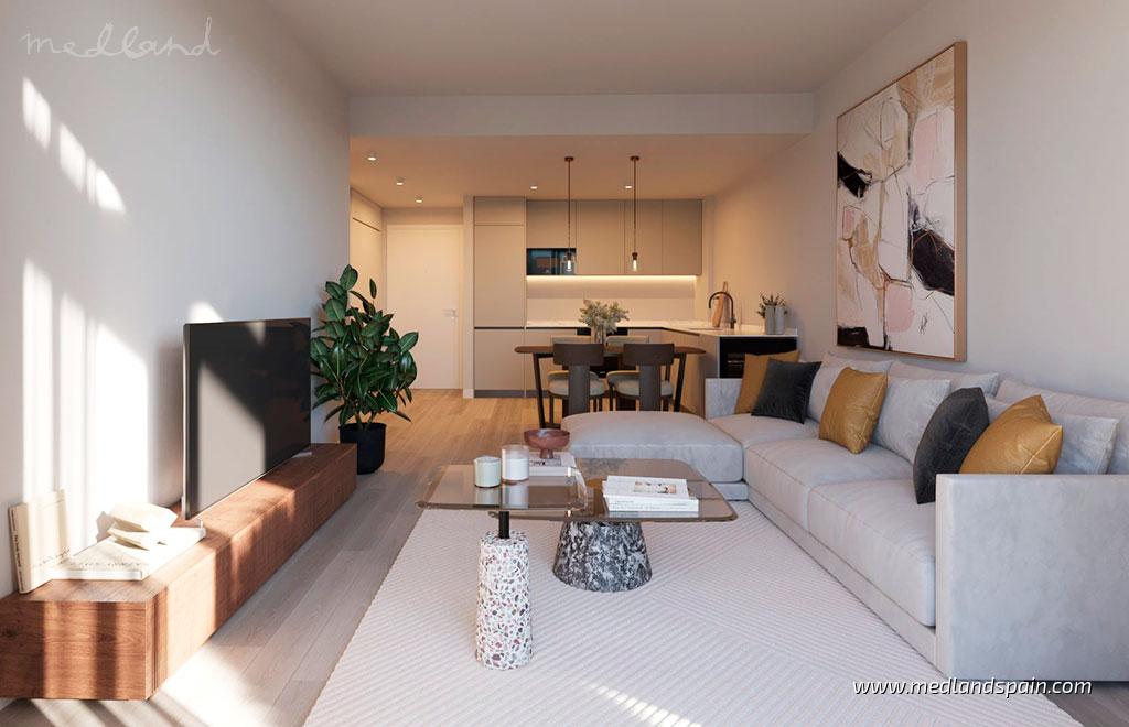 Wohnung in Mijas Costa, Malaga, Spanien 3 Schlafzimmer, 134 m2 Nr. 164539