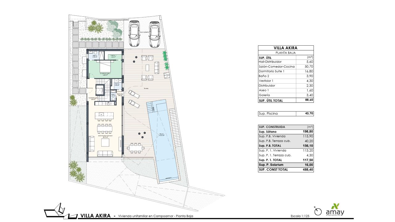 Villa i Amay Deluxe, Orihuela, Alicante, Spanien 4 sovrum, 156.1 kvm. Nr. 52109