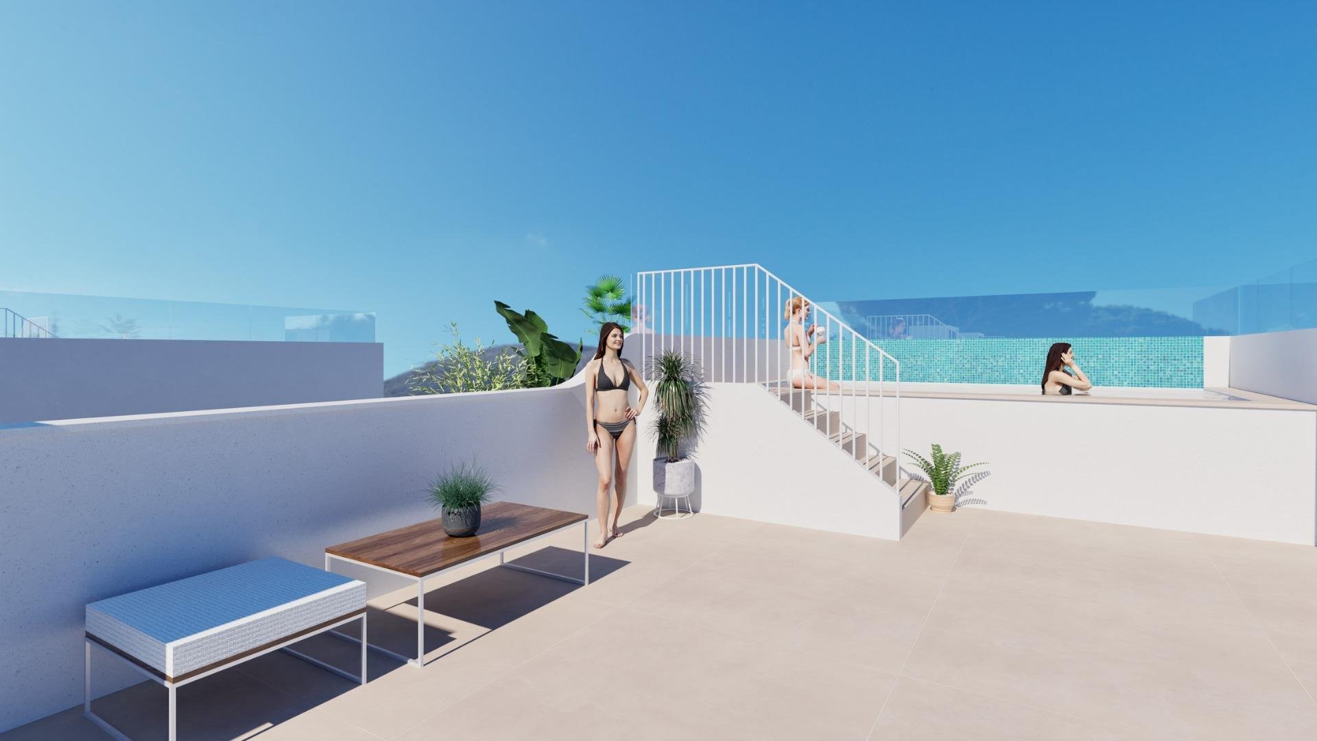 Bungalo Pilar de la Horadada, Alicante, Spānijā 2 istabas, 59 m2 Nr. 135351