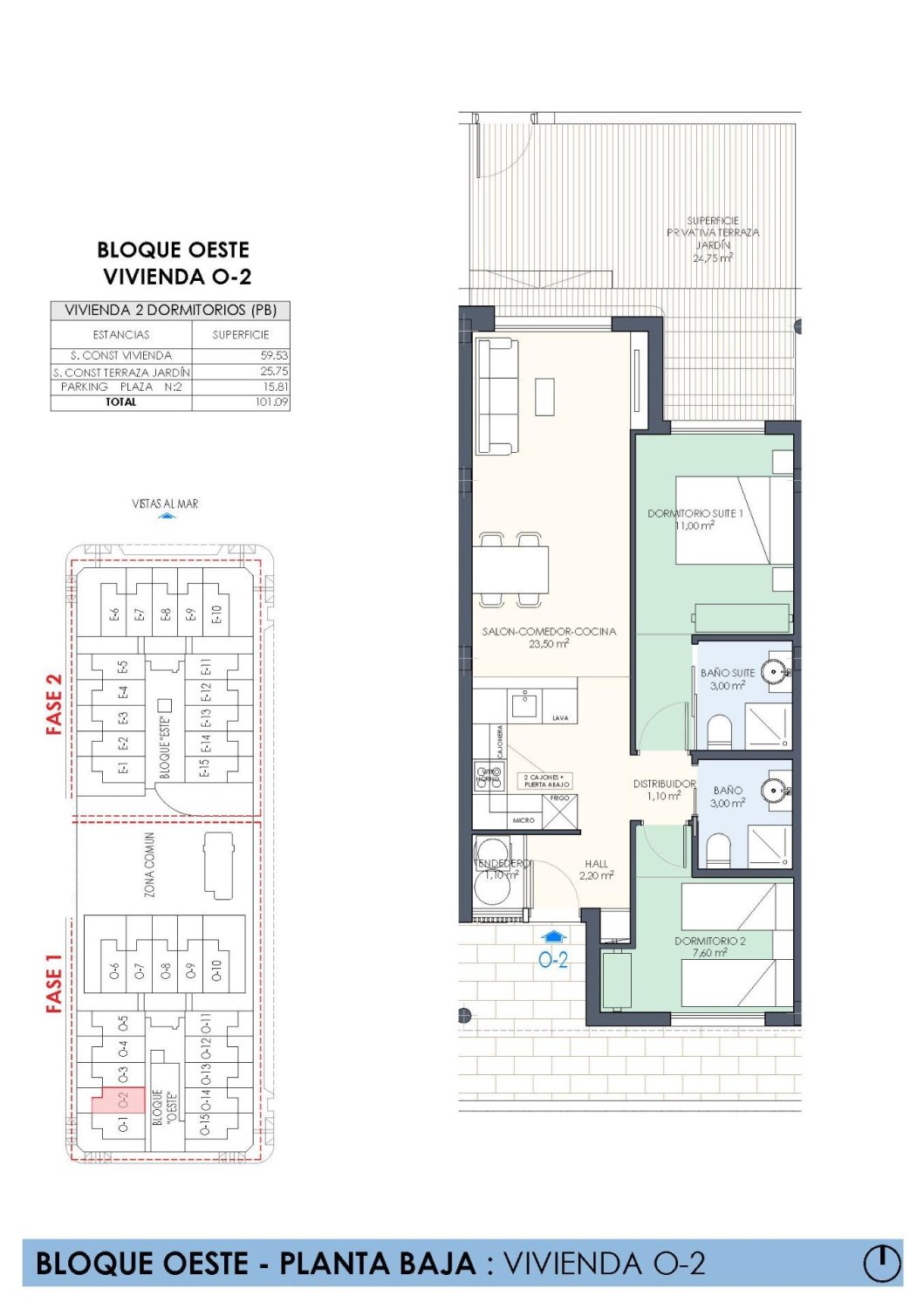 Bungalo Pilar de la Horadada, Alicante, Spānijā 2 istabas, 59 m2 Nr. 135351