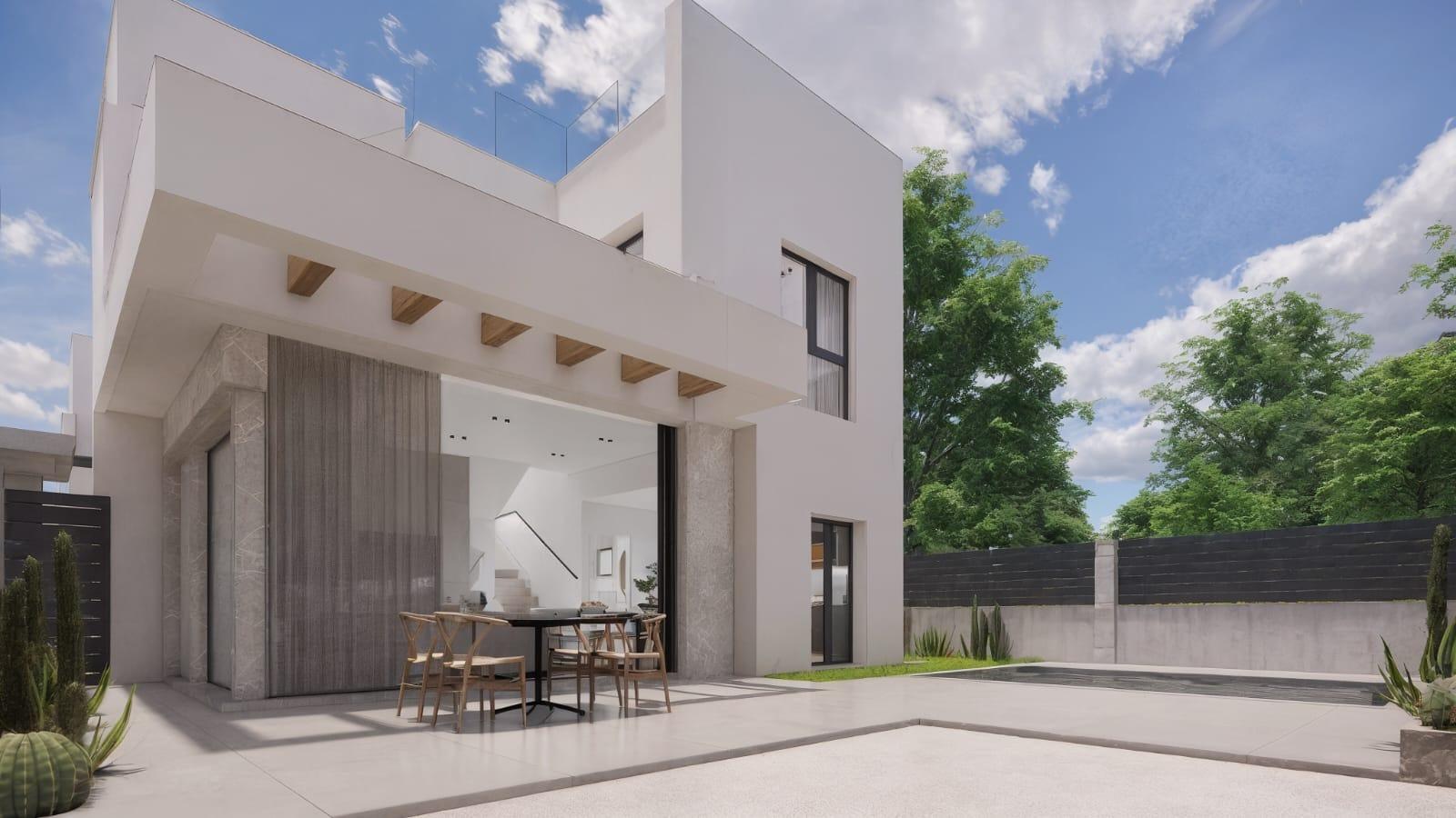 Villa Los Montesinos, Alicante, Spānijā 4 istabas, 130 m2 Nr. 179650