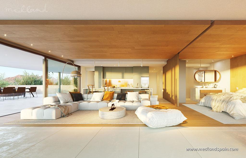 Apartment in Fuengirola, Malaga, Spain 2 bedrooms, 89.4 sq.m. No. 57841