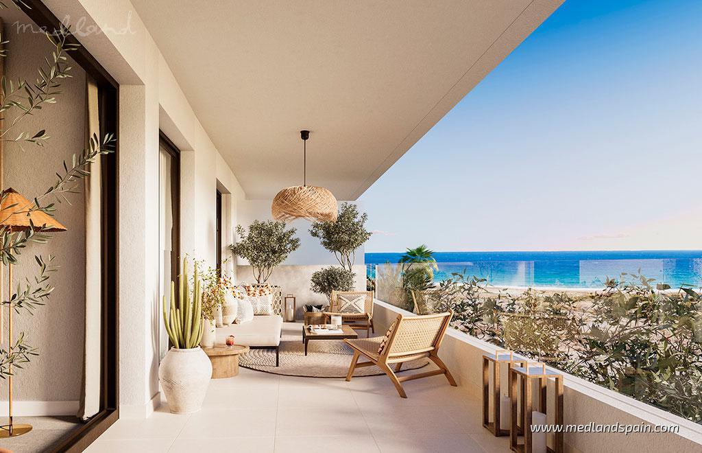 Apartament w Mojacar, Almeria, Hiszpania 2 sypialnie, 112 mkw. nr 167404