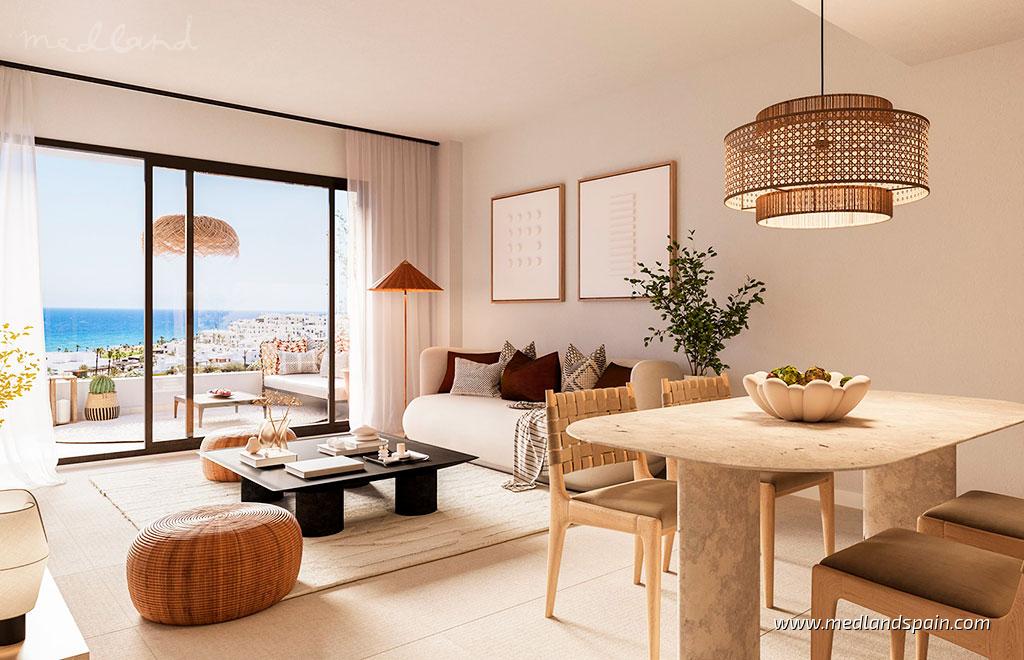 Dzīvoklis Mojacar, Almeria, Spānijā 2 istabas, 112 m2 Nr. 167403