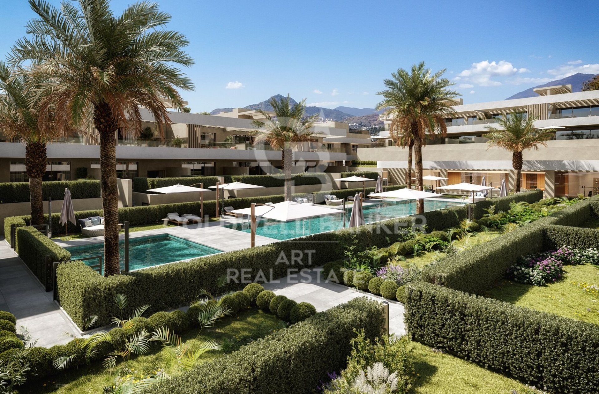 Apartment à Estepona, Malaga, Espagne 3 chambres, 108 m2 No. 156778