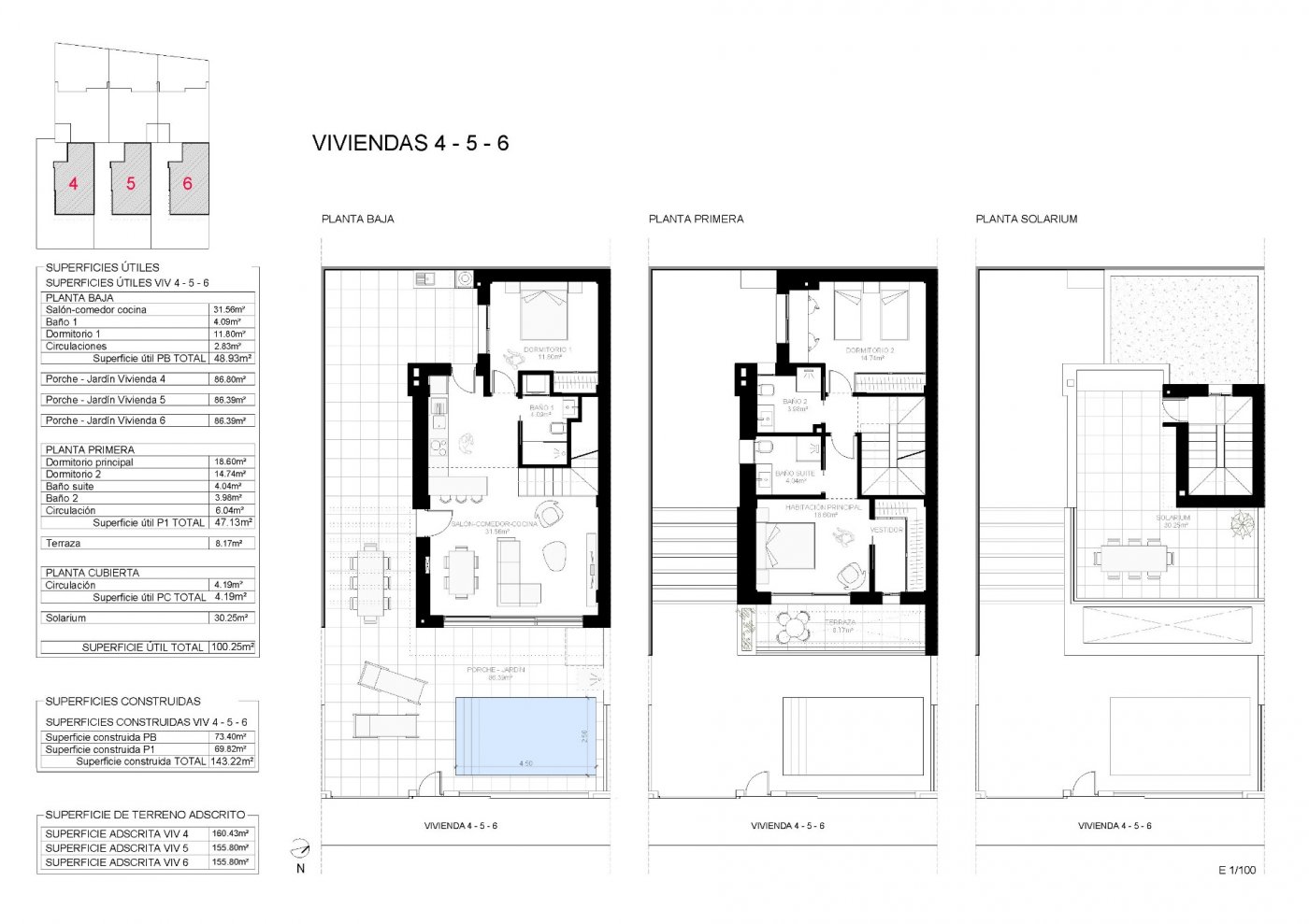 Villa San Pedro del Pinatar, Murcia, Spānijā 3 istabas, 143 m2 Nr. 111359