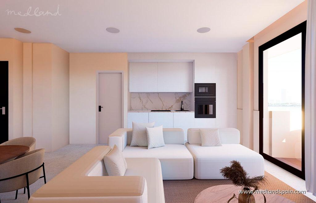 Huoneisto El Campello, Alicante, Espanja 3 makuuhuonetta, 83 m2 No. 148504