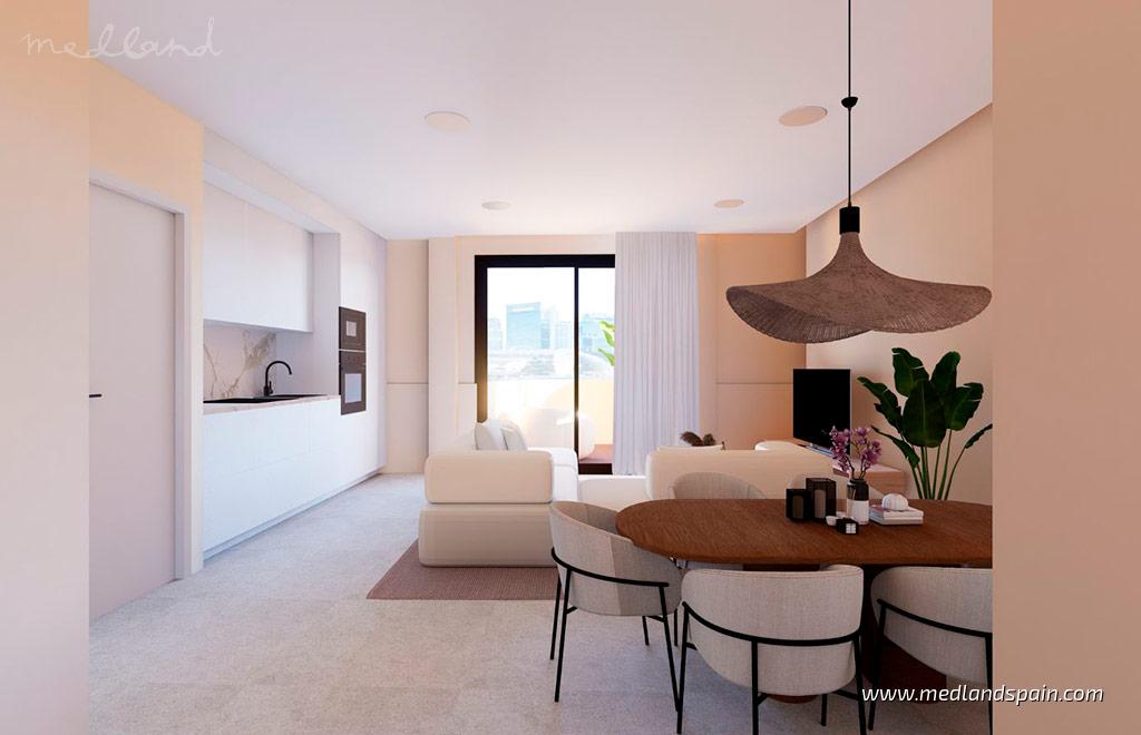 Apartment à El Campello, Alicante, Espagne 3 chambres, 71 m2 No. 148507