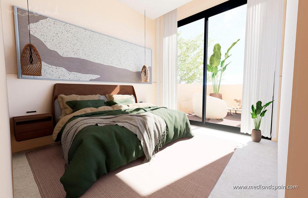 Квартира в Эль Кампельо, Аликанте, Испания 3 спальни, 74м2 №148506