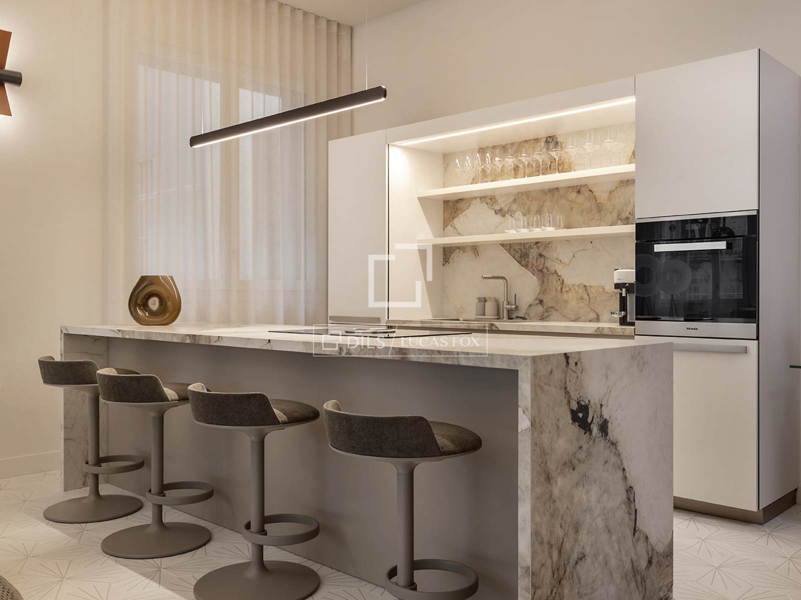 Wohnung in Barcelona, Spanien 2 Schlafzimmer, 152 m2 Nr. 164629