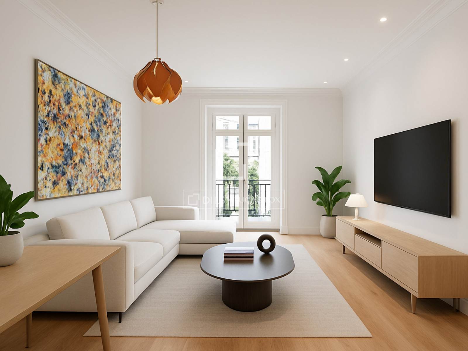 Wohnung in Barcelona, Spanien 2 Schlafzimmer, 90 m2 Nr. 150462