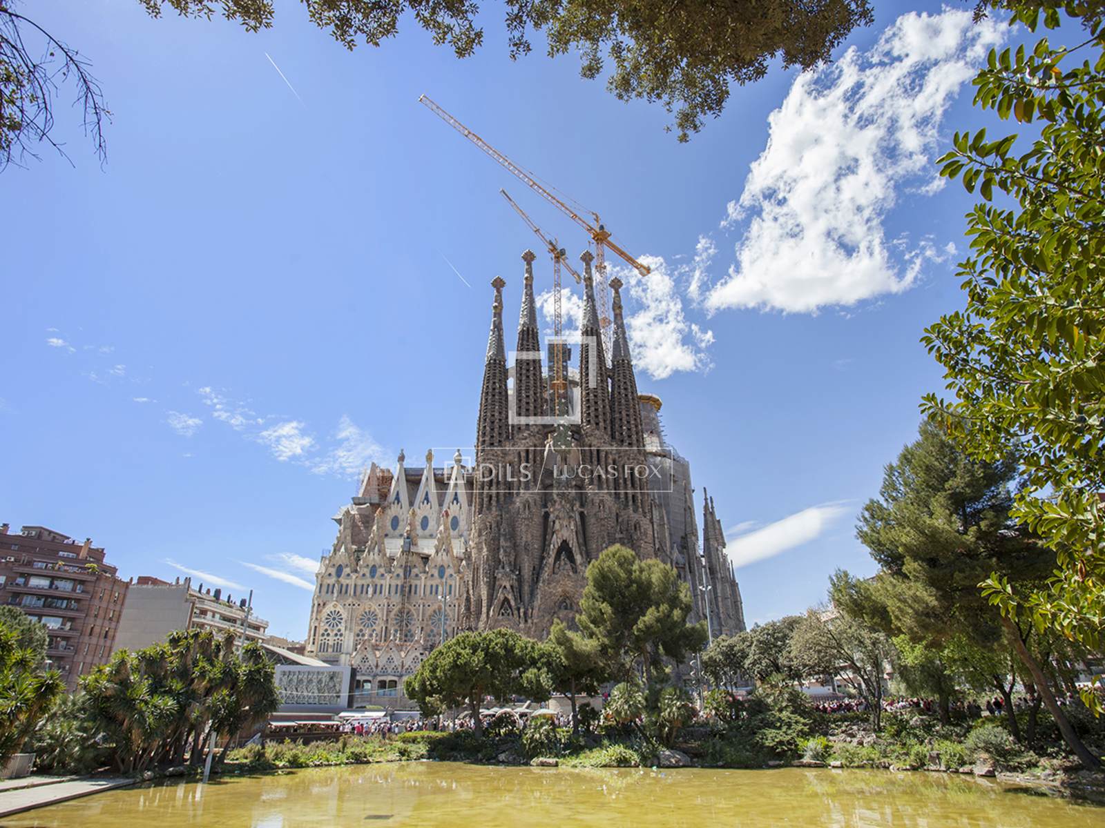 Takvåning i Barcelona, Spanien 3 sovrum, 147 kvm. Nr. 150467