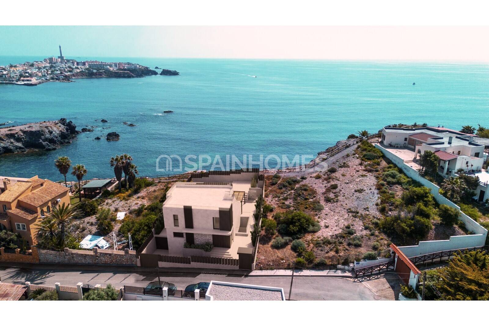 Villa in Cartagena, Murcia, Spain 3 bedrooms, 280 sq.m. No. 195398