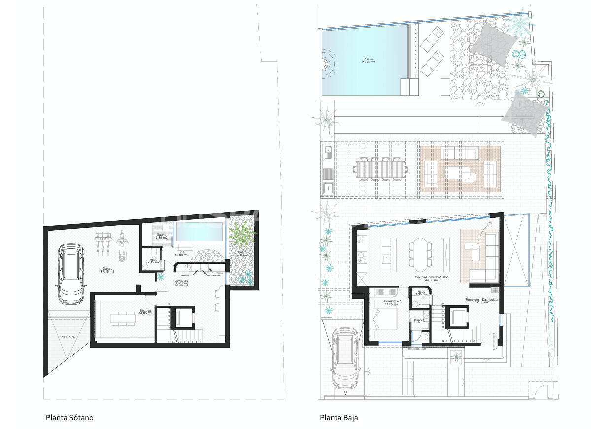 Villa in Cartagena, Murcia, Spain 3 bedrooms, 280 sq.m. No. 195398