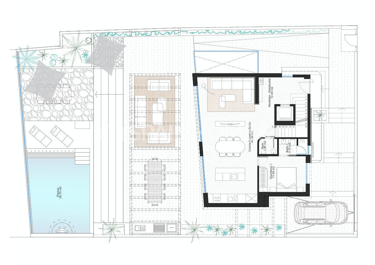 Villa in Cartagena, Murcia, Spain 3 bedrooms, 280 sq.m. No. 195398
