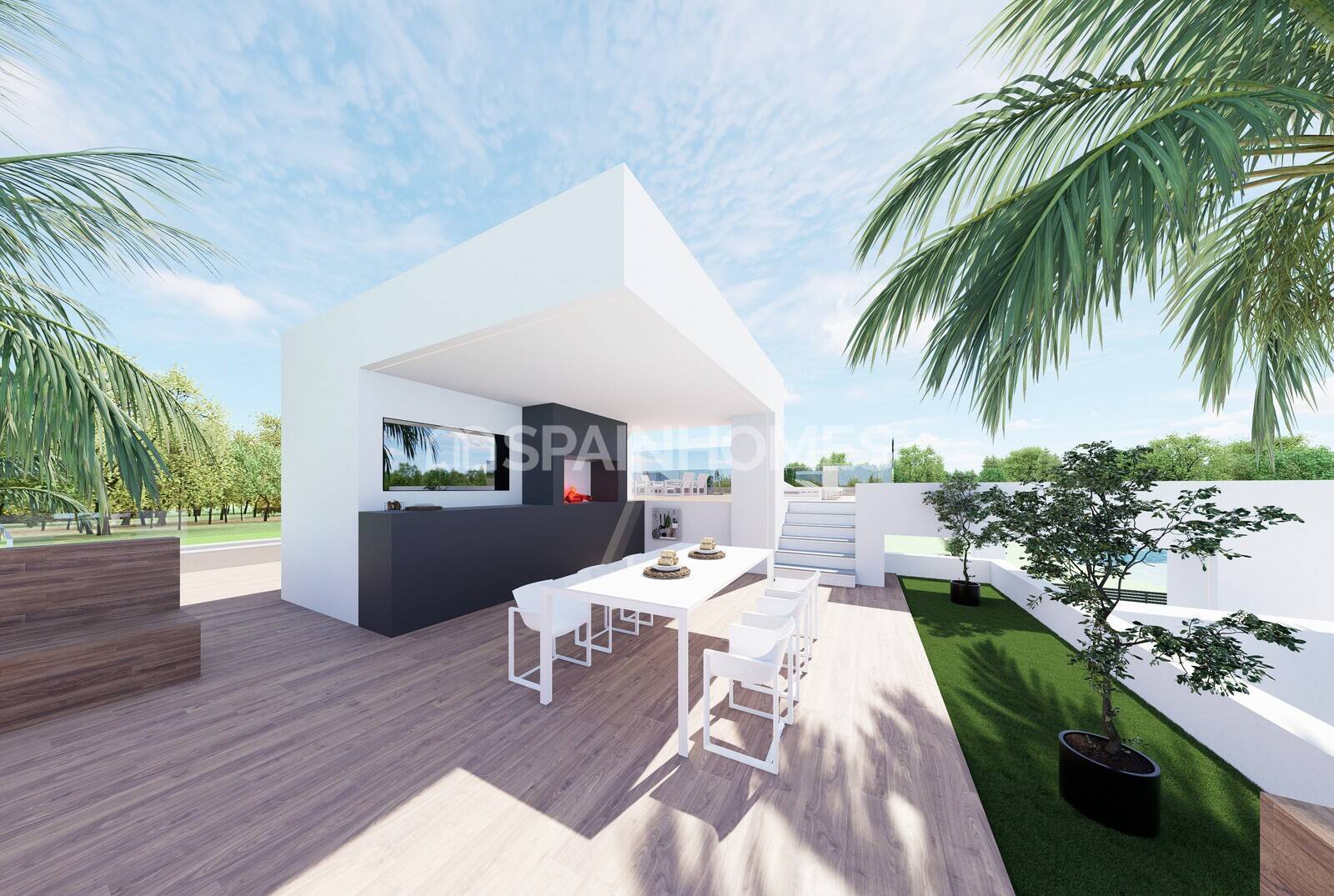 Huvila Torre-Pacheco, Murcia, Espanja 3 makuuhuonetta, 175 m2 No. 195396