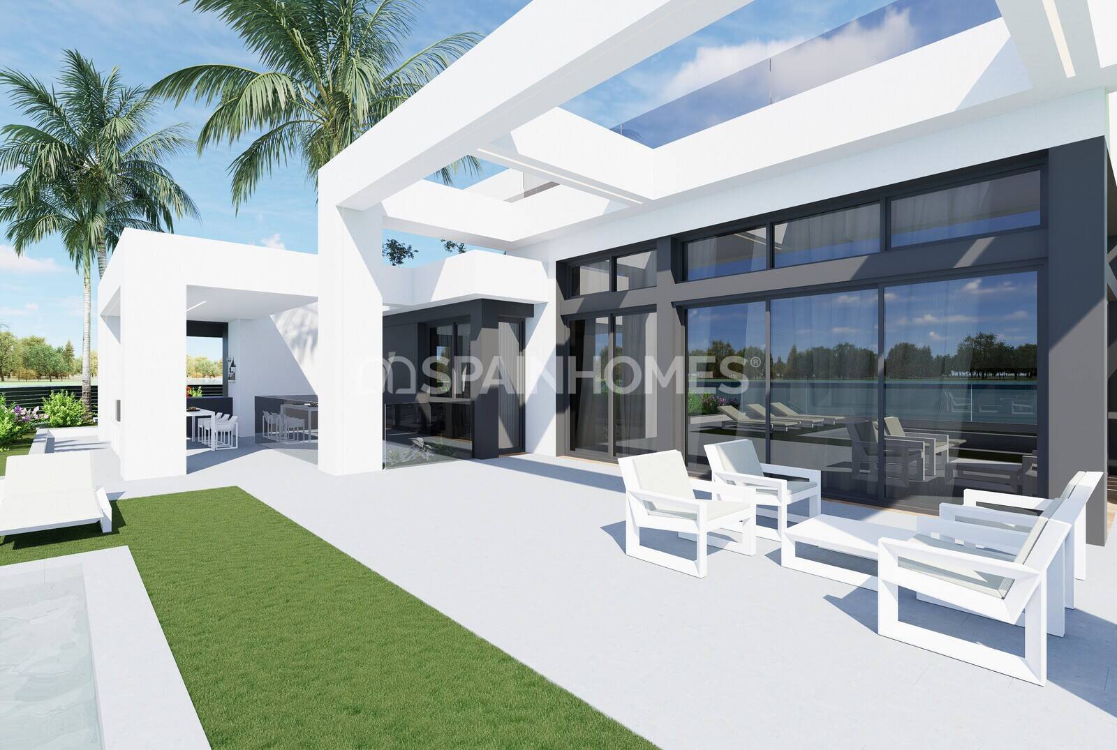 Huvila Torre-Pacheco, Murcia, Espanja 3 makuuhuonetta, 175 m2 No. 195396