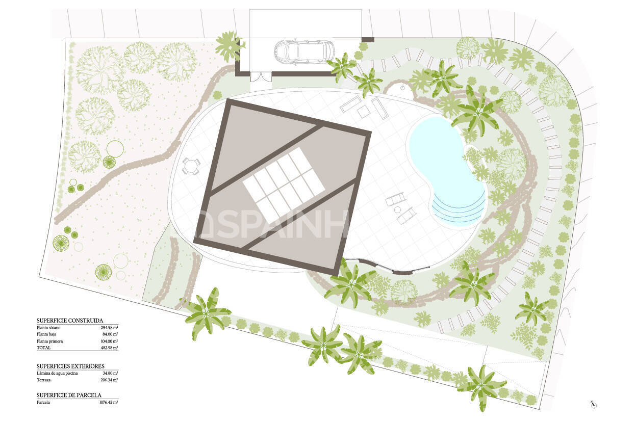 Villa San Miguel de Salinas, Alicante, Spānijā 3 istabas, 482 m2 Nr. 195399