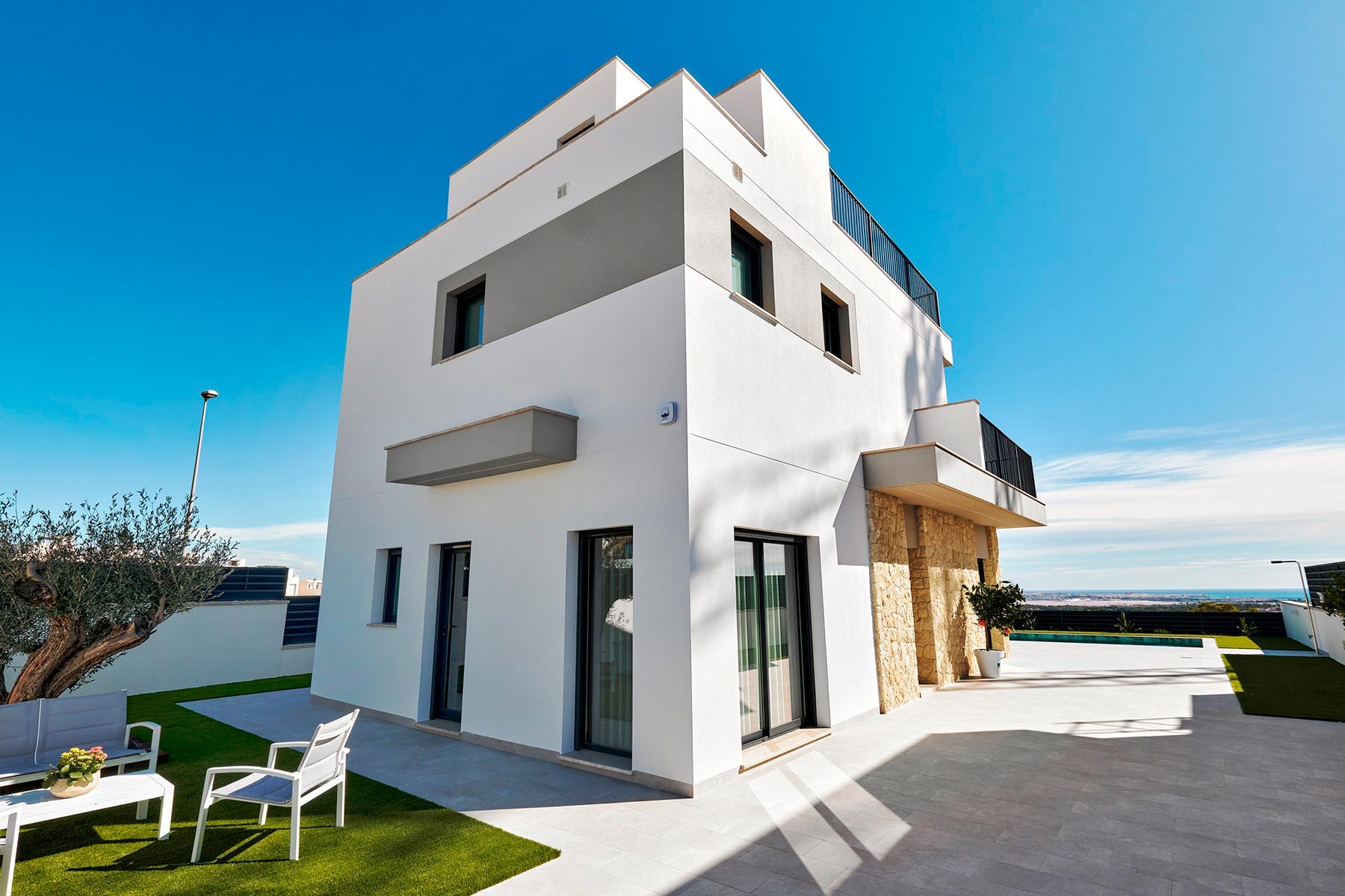 Villa en San Miguel de Salinas, Alicante, España 3 dormitorios, 126 m2 No. 77153