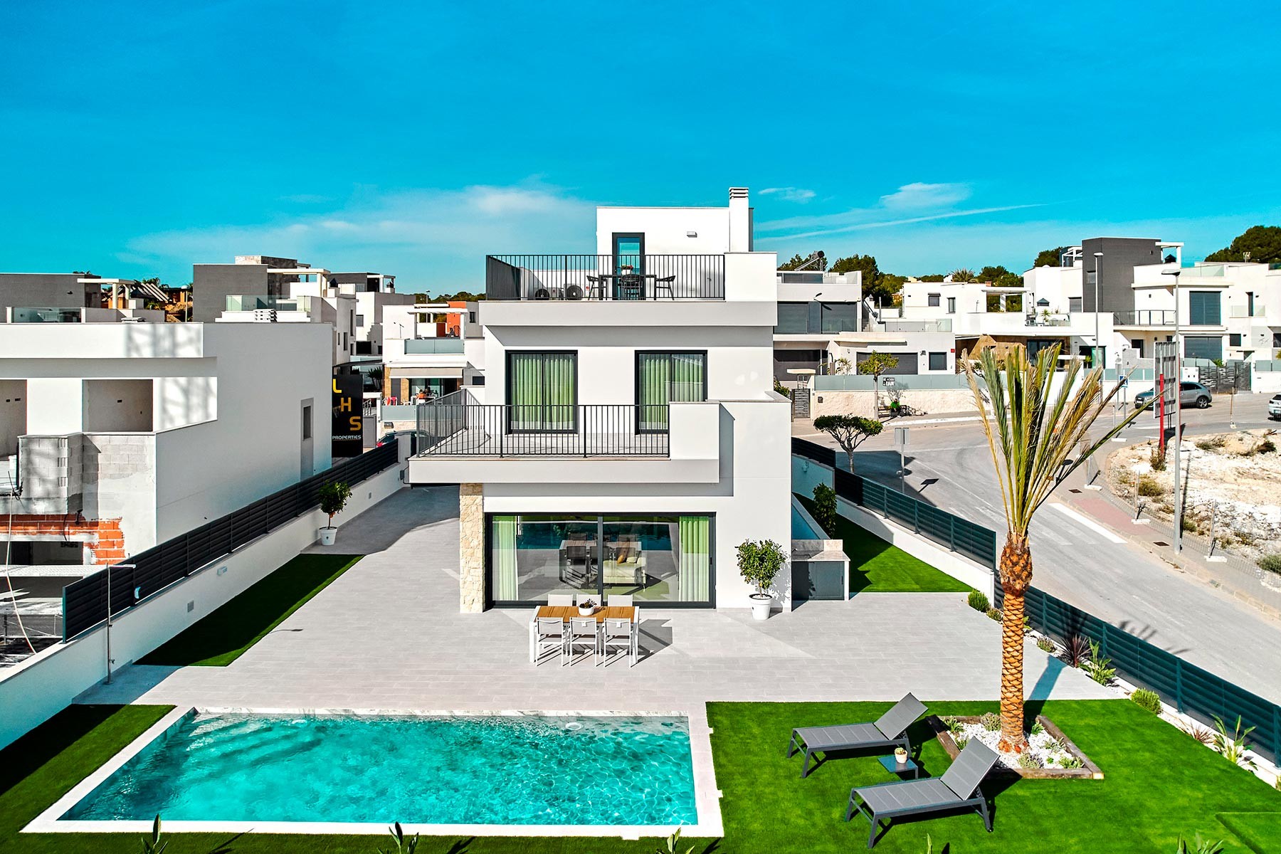Villa en San Miguel de Salinas, Alicante, España 3 dormitorios, 126 m2 No. 77153