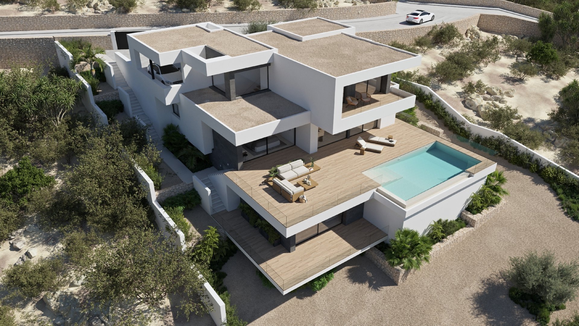 Villa in Cumbre Del Sol, Alicante, Spanien 3 Schlafzimmer, 560 m2 Nr. 81190