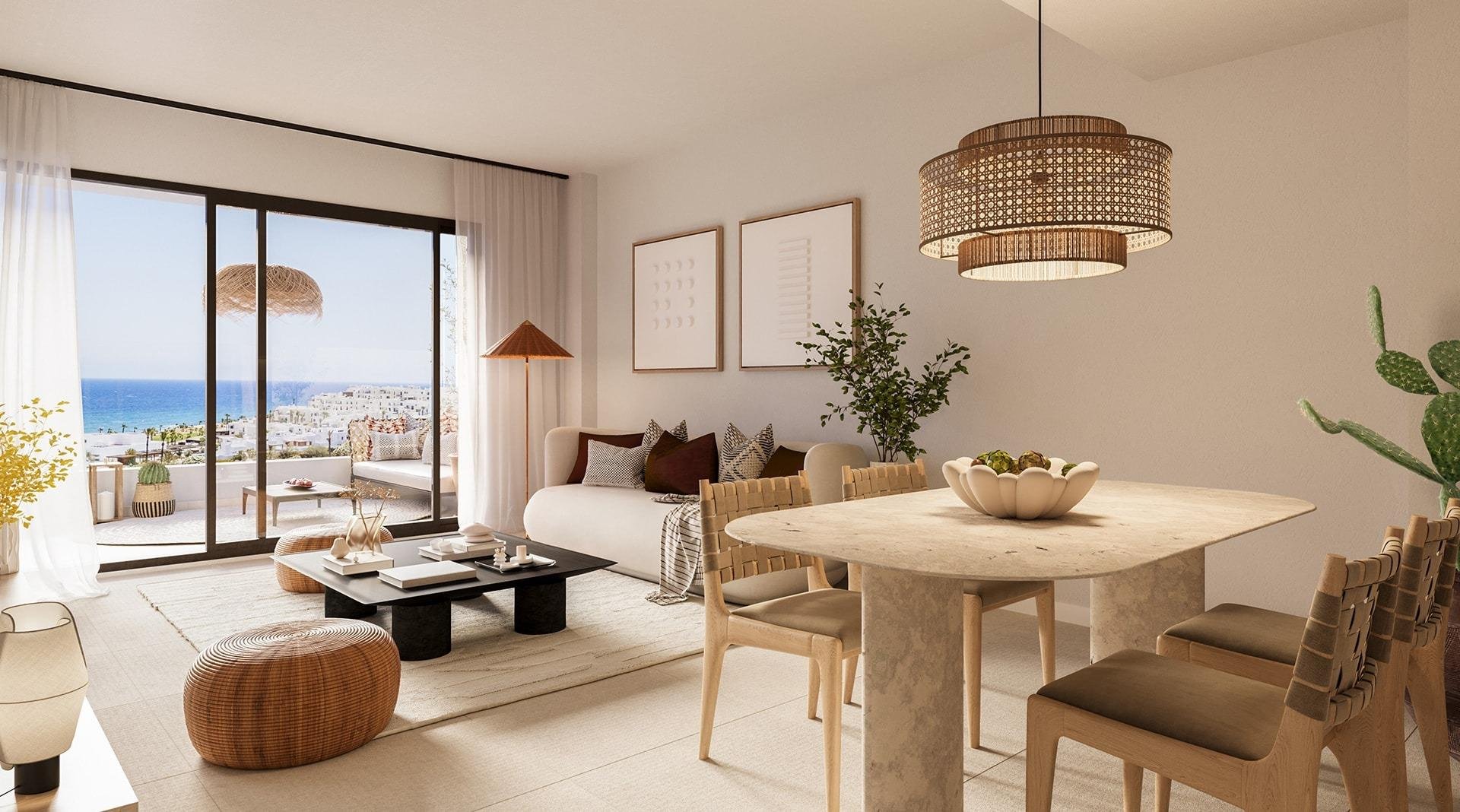 Apartament w Mojacar, Almeria, Hiszpania 2 sypialnie, 112 mkw. nr 133706