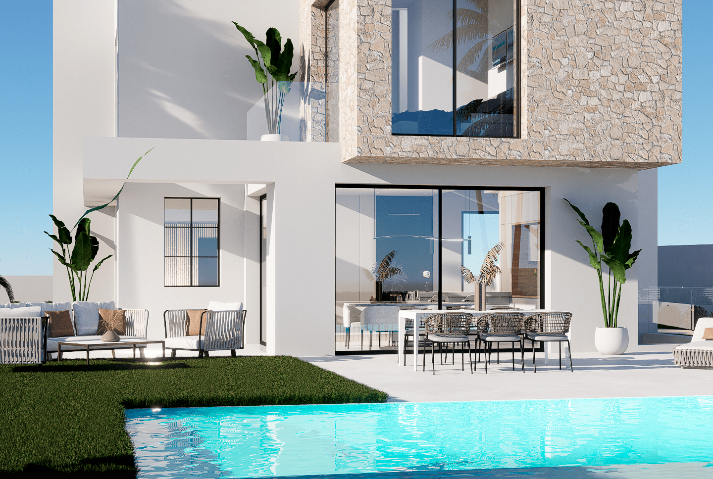 House in Finestrat, Alicante, Spanien 3 Schlafzimmer, 330 m2 Nr. 100276