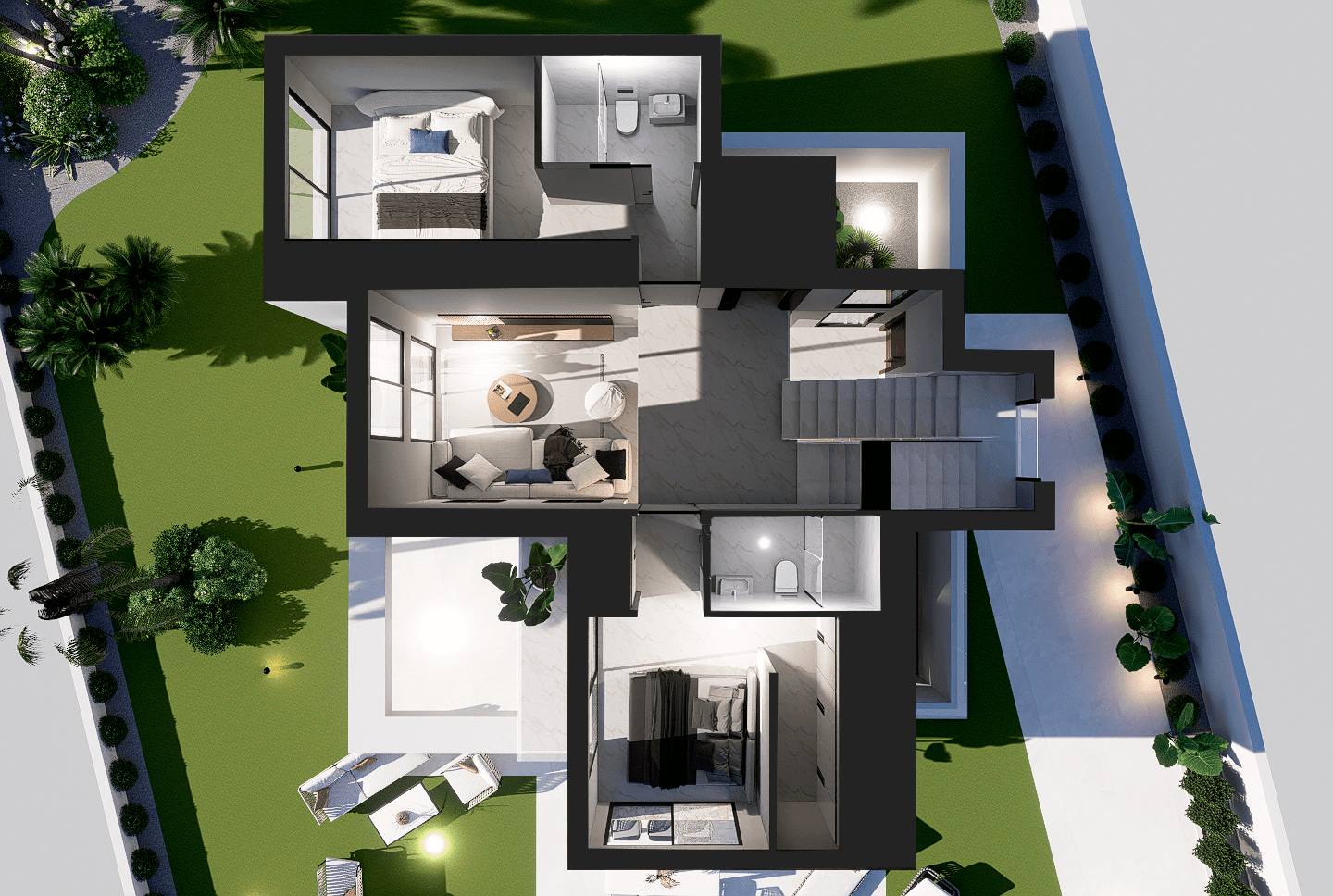 House in Finestrat, Alicante, Spanien 3 Schlafzimmer, 330 m2 Nr. 100276