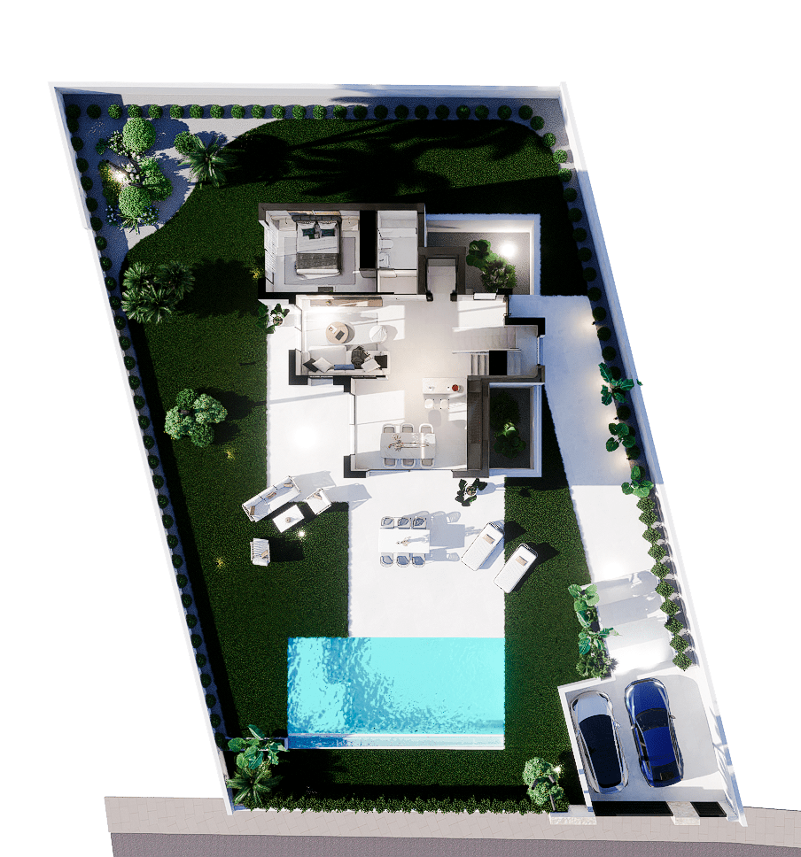 House in Finestrat, Alicante, Spanien 3 Schlafzimmer, 330 m2 Nr. 100276