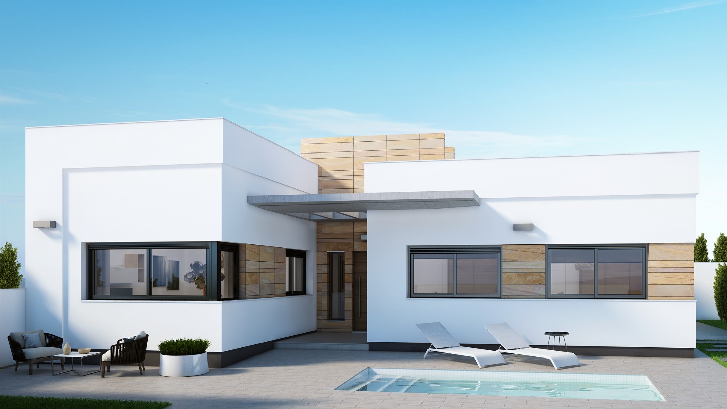 Villa in Torre-Pacheco, Murcia, Spanien 2 Schlafzimmer, 71 m2 Nr. 79132