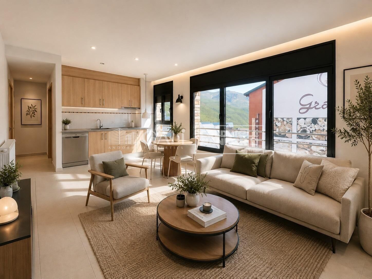 Apartment à Principado De Andorra (Ninguna Poblacion Tiene C.P.), Lleida, Espagne 1 chambre, 50 m2 No. 178428