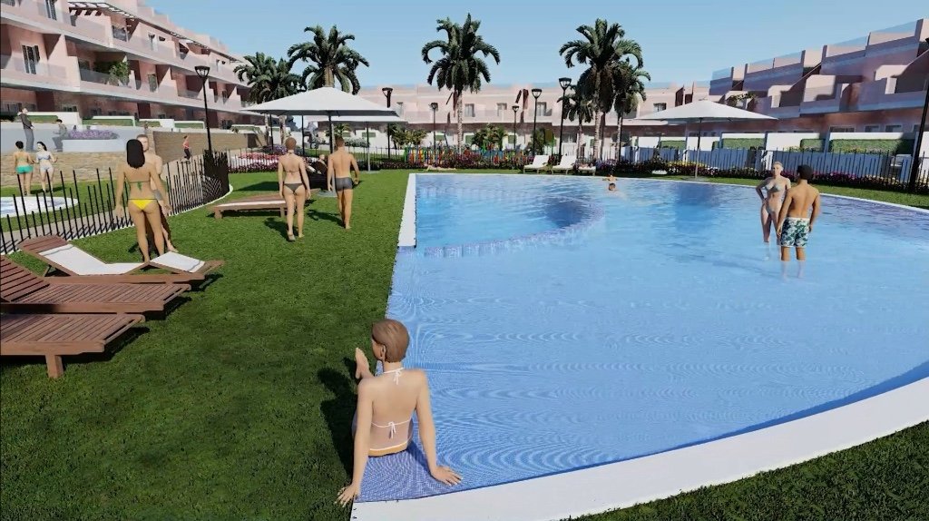Apartamento en Torre de la Horadada, Alicante, España 3 dormitorios, 93 m2 No. 144836