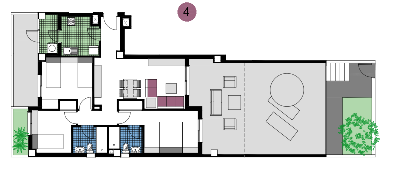 Apartamento en Mil Palmeras, Alicante, España 3 dormitorios, 72 m2 No. 144837