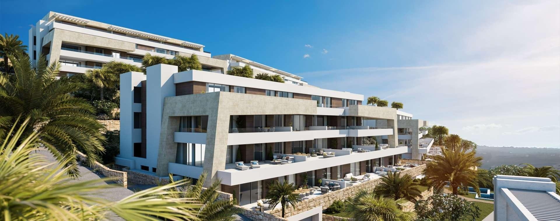 Takvåning i Estepona, Malaga, Spanien 3 sovrum, 204 kvm. Nr. 169313