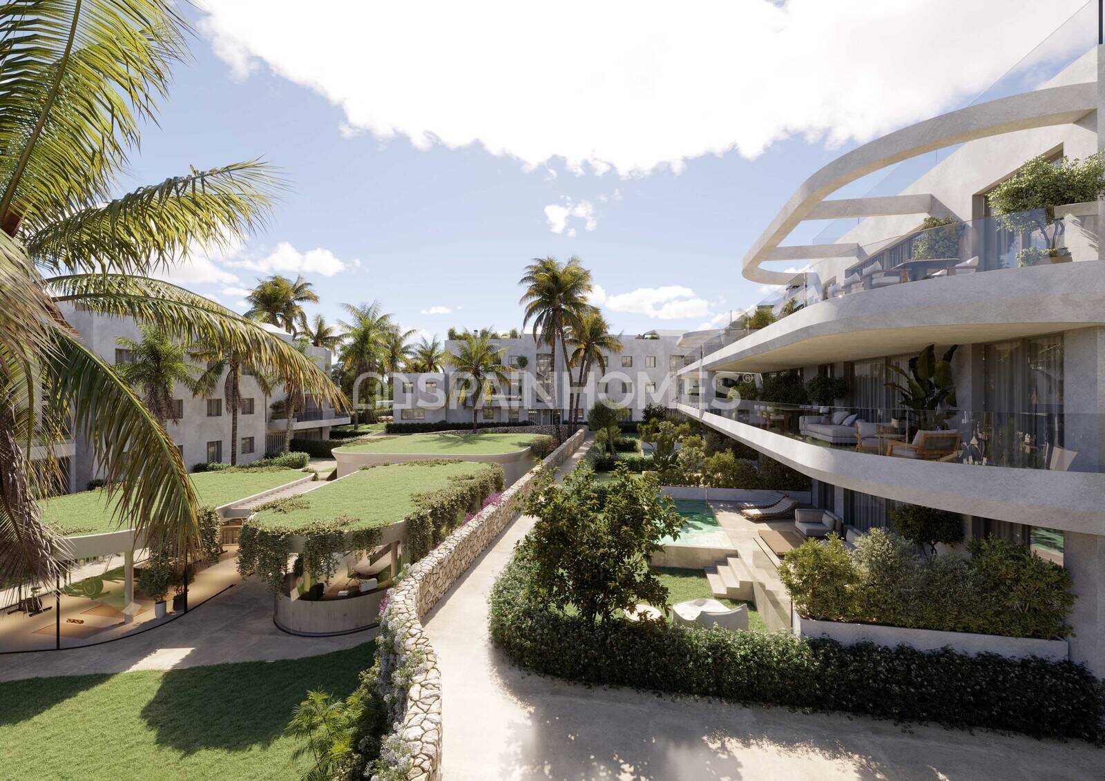 Apartment in Estepona, Malaga, Spain 3 bedrooms, 92 sq.m. No. 195670