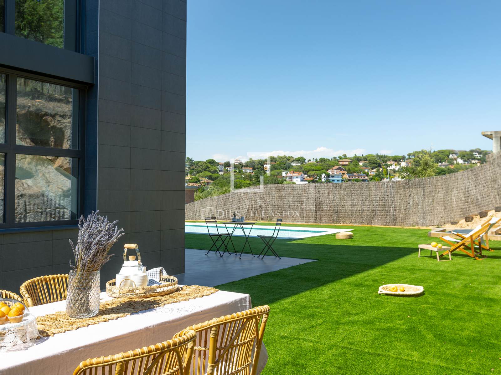 Villa i Vallromanes, Barcelona, Spanien 3 sovrum, 336 kvm. Nr. 150994