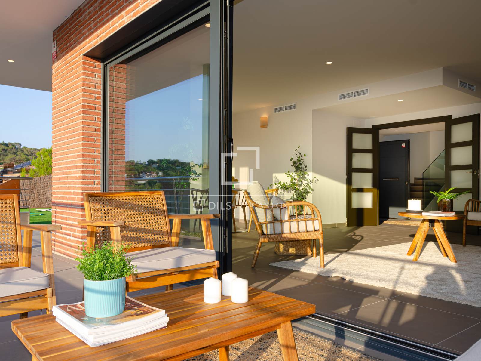 Villa i Vallromanes, Barcelona, Spanien 3 sovrum, 336 kvm. Nr. 150994