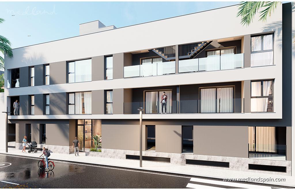 Apartament w Lo Pagan, Murcia, Hiszpania 2 sypialnie, 69 mkw. nr 167458