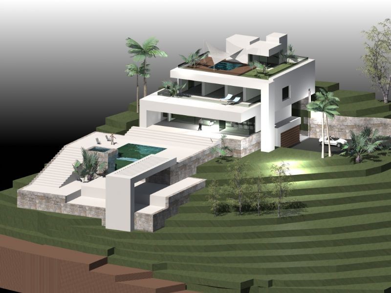 Villa in Moraira, Alicante, Spanien 3 Schlafzimmer, 493 m2 Nr. 119356