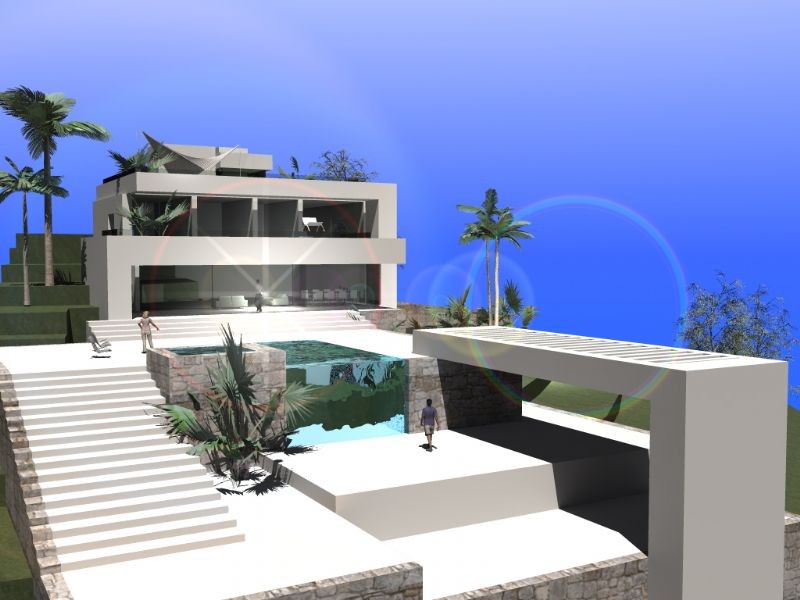 Villa in Moraira, Alicante, Spanien 3 Schlafzimmer, 493 m2 Nr. 119356
