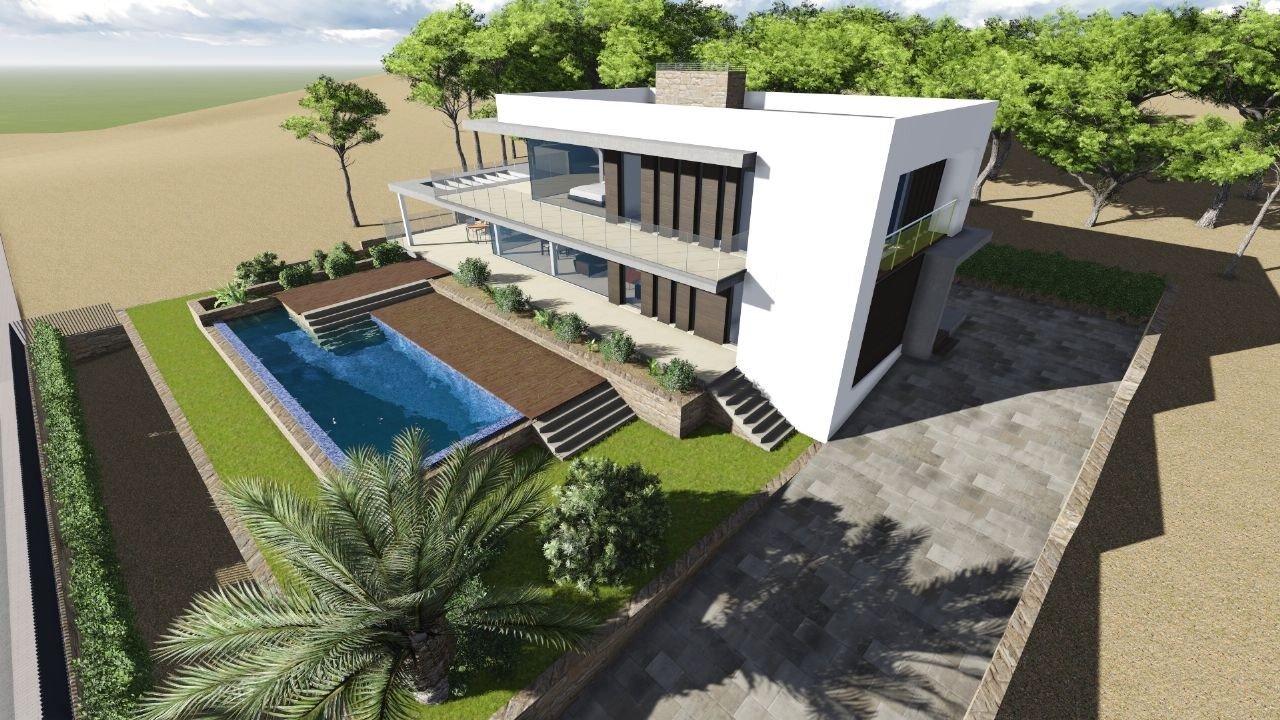 Villa i Moraira, Alicante, Spanien 3 sovrum, 319 kvm. Nr. 119355