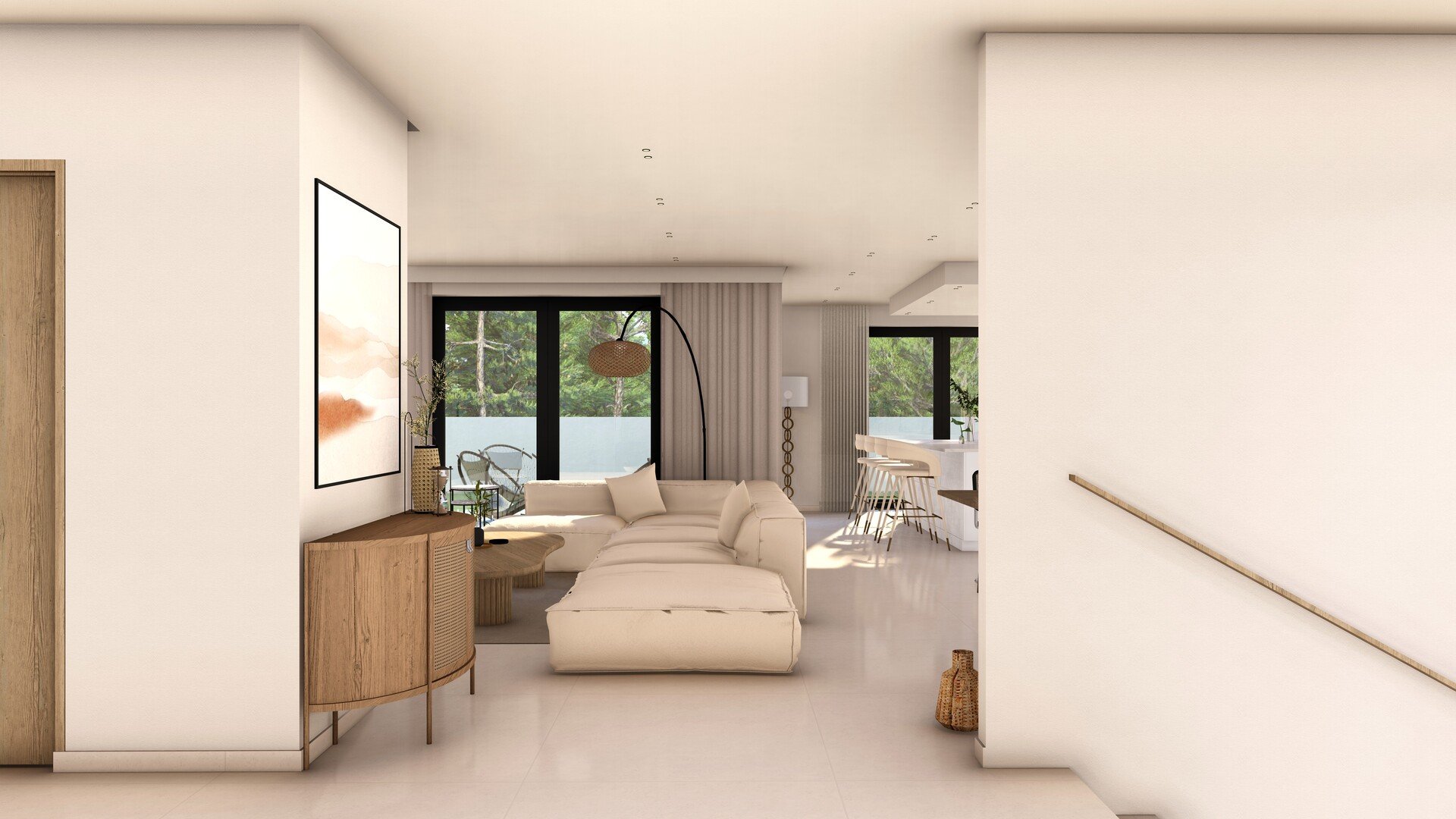 Вилла в Финестрат, Аликанте, Испания 4 спальни, 255м2 №151442